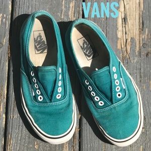 Teal Vans